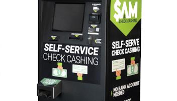 SAM Check Cashing Machine