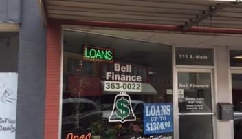 Bell Finance Loans Blackwell