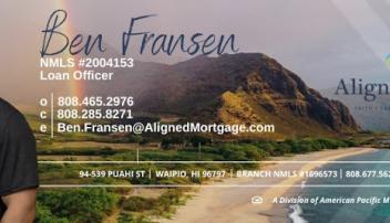 Ben Fransen, Loan Officer - NMLS #2004153