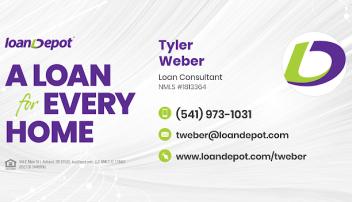 Tyler Weber NMLS # 1813364 - loanDepot