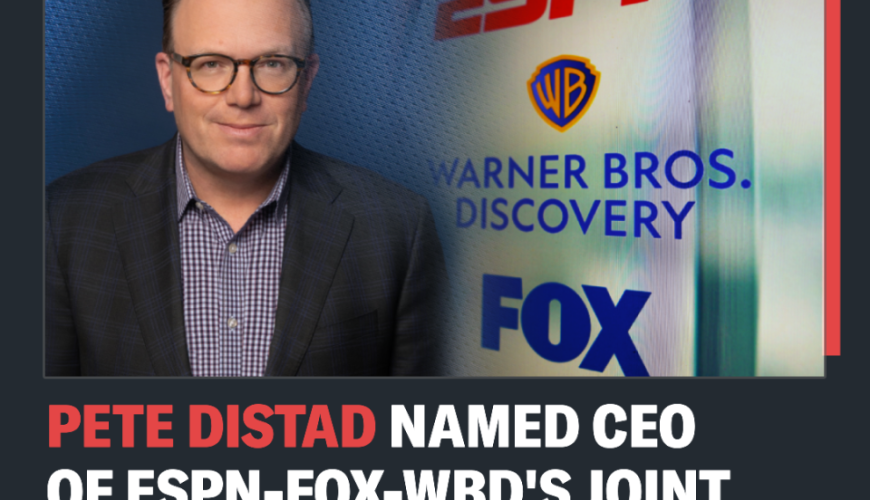 ESPN-Fox-WBD joint sports venture names ex-Apple exec as CEO