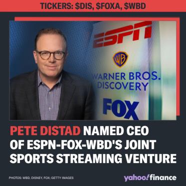 ESPN-Fox-WBD joint sports venture names ex-Apple exec as CEO